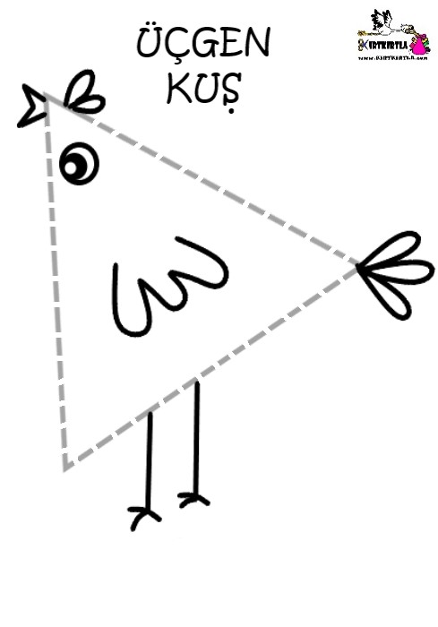 üçgen kuş