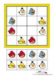 angry birds-sudoku